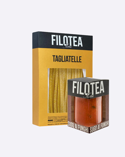 Ideāla kombinācija: Tagliatelle makaroni un tomātu mērce ar baravikas