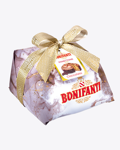 Panettone BONIFANTI Cioccolato ar ķiršiem un šokolādes gabaliņiem 1000g