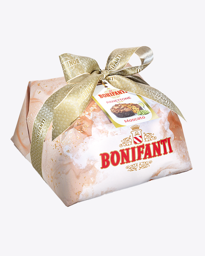 Panettone BONIFANTI ar Moscato vīnu 1000g