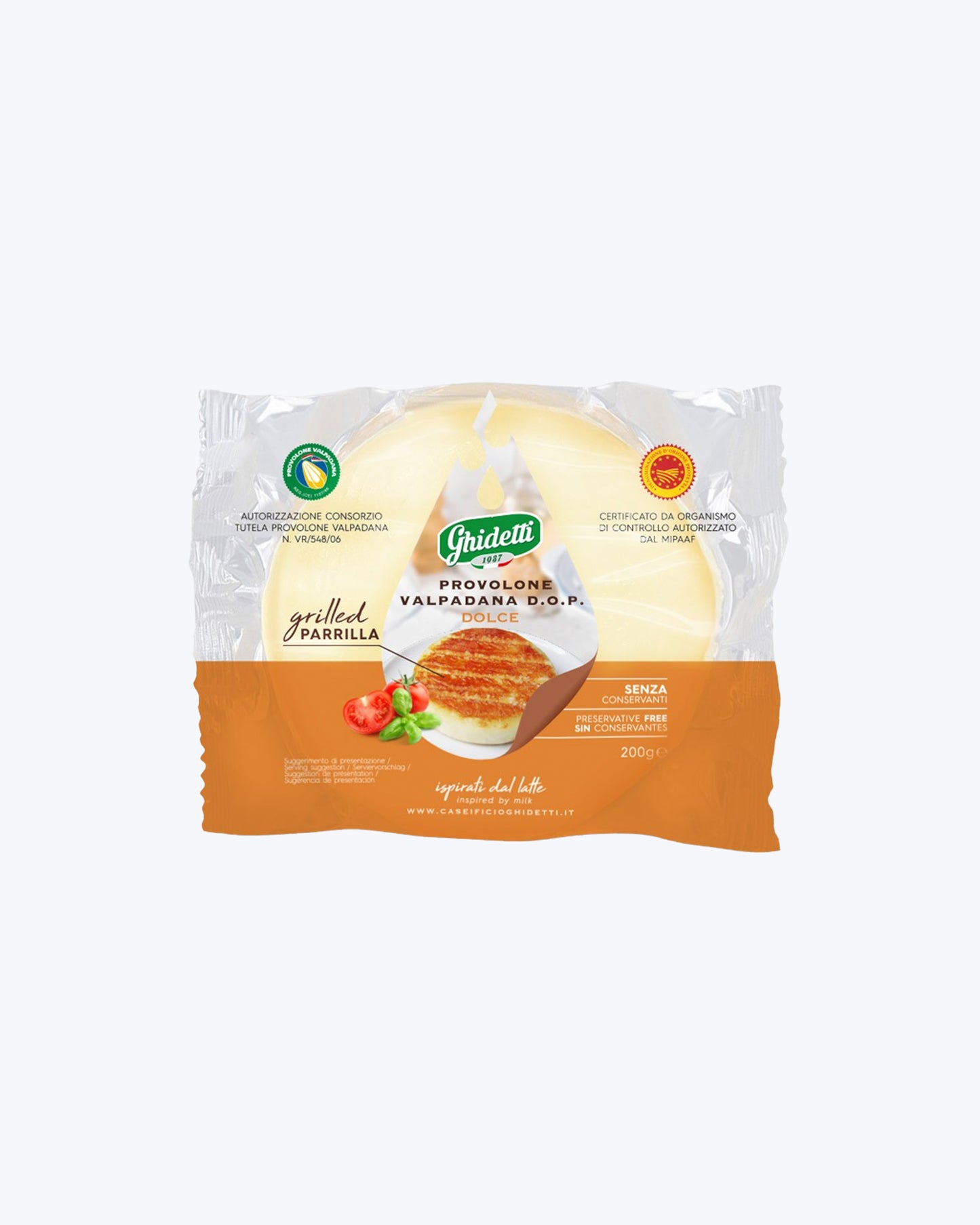 Sūris picai Provolone Dolce DOP 200g