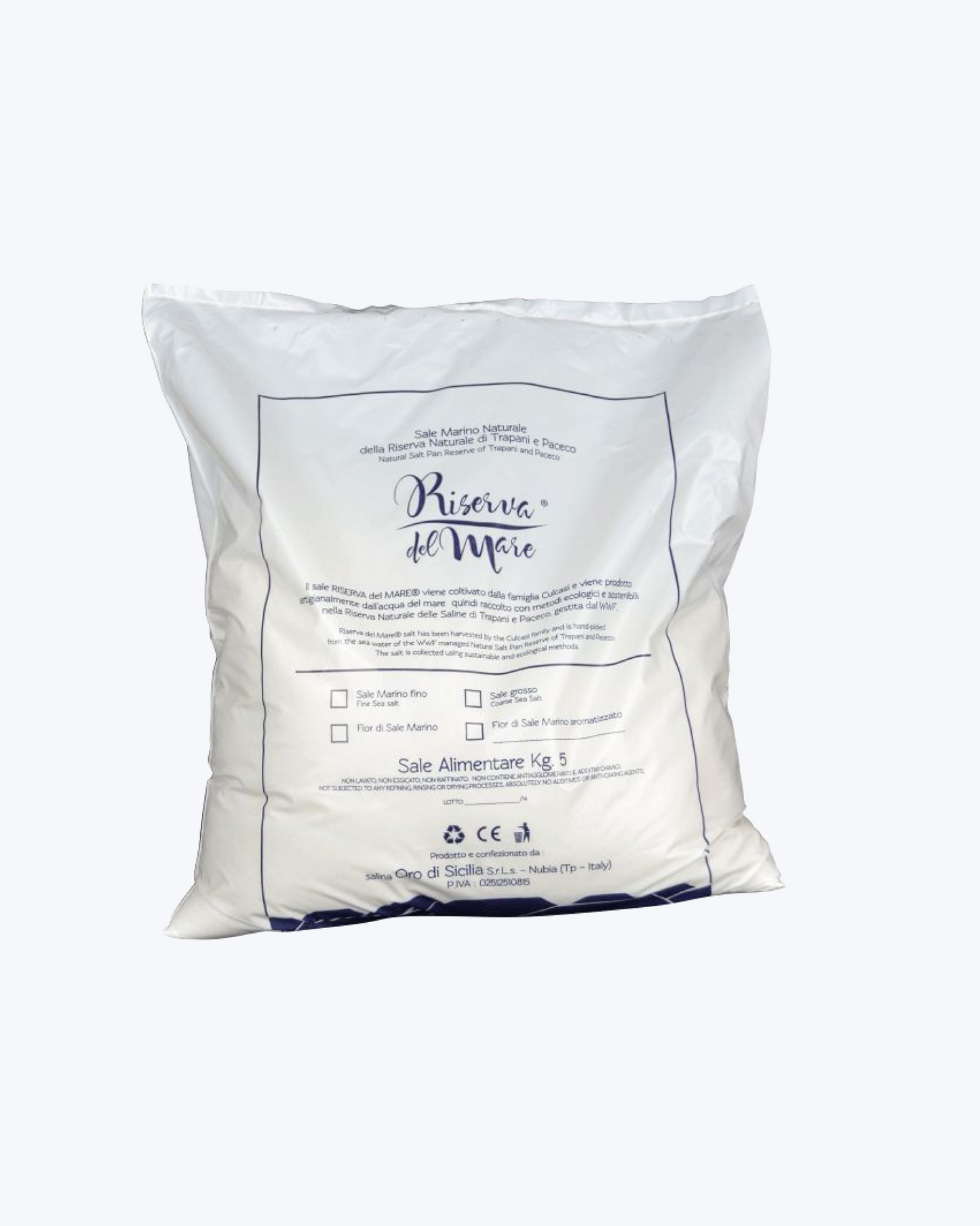 Jūras sāls Izpārdošana Vero graudi 5kg