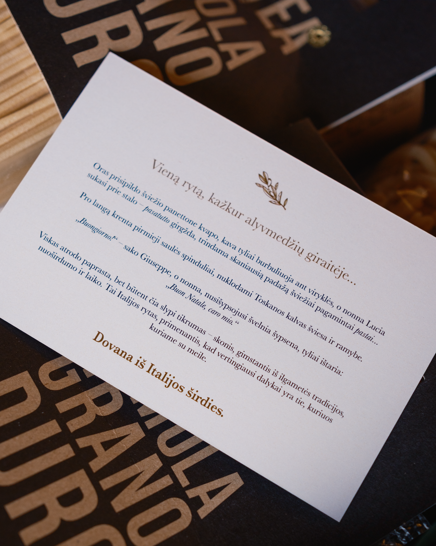 Dovana "Pasta, Amore!"