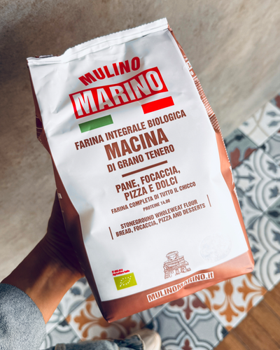 Pilno grūdo miltai MARINO Macina 1kg