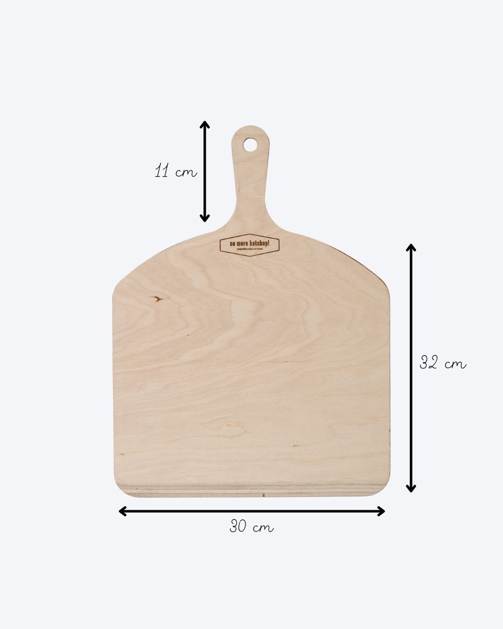 Koka 30cm laizīta 11cm rokturis iesācējiem + DĀVANA