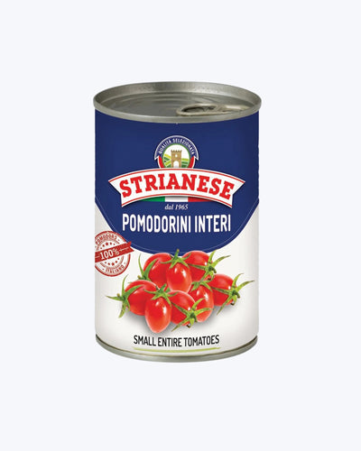 Raudoni pomidoriukai picai Strianese 400g