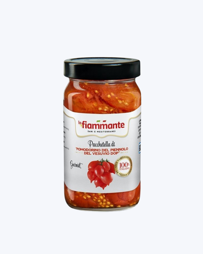 Raudonieji pomidoriukai picai Piennolo del Vesuvio DOP 450g